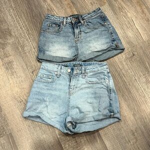 Wild Fable 2 pairs Women's Denim Shorts size 2
